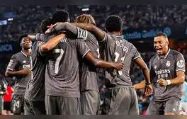 Real Madrid venció a Celta de Vigo y le mete presión al Barcelona previo al clásico de LaLiga
