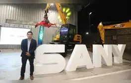 Andes Motor presenta la Excavadora sobre neumáticos marca SANY modelo SY155W: Innovación y seguridad para el sector de construcción y minería
