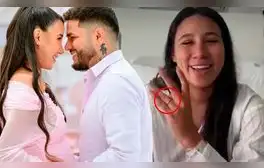 Samahara Lobatón DEJA EN SHOCK al lucir ANILLO tras dar a luz a su hija con Bryan Torres: ¿se viene la boda?