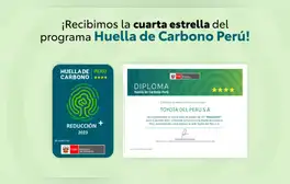 Toyota es la primera automotriz en obtener la cuarta estrella del programa Huella de Carbono Perú
