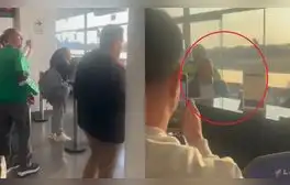 Ciudadanos increpan a César Acuña en el aeropuerto de Trujillo: "Nos matan y nunca haces nada"