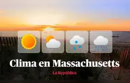 Clima en Massachusetts, vía National Weather Service de Estados Unidos HOY, 19 de noviembre