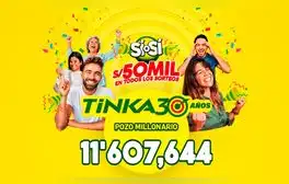 Resultados de La Tinka HOY, miércoles 23 de octubre: conoce los números ganadores
