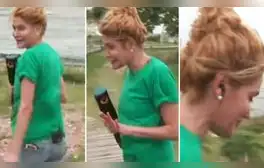 Periodista descubre a pareja INFIEL en plena transmisión en vivo: "No lo puedo creer"