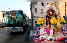 Señor de los Milagros: conoce las rutas del Metropolitano y corredores para el cuarto recorrido del Cristo Moreno