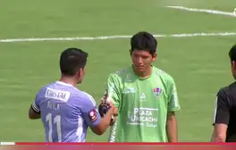 Arquero de Unión Comercio de 19 años rompió en llanto tras recibir 12 goles de Sporting Cristal: era su debut en primera