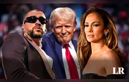 Llaman "isla de basura" a Puerto Rico en mitin de Trump y Jennifer López, Bad Bunny y más reaccionan: "Vota por Kamala"