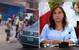 Manifestantes tiran huevos y persiguen a comitiva de Dina Boluarte en Chosica: "Fuera, asesina"