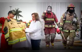 Bomberos terminan heridos por usar equipos que entregó Dina Boluarte: no cumplen estándares de calidad