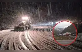 Intensa nevada bloquea el tránsito de la Carretera Central: buses detenidos en la ruta Huancayo-Lima