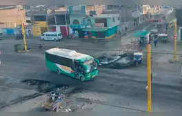 Panamericana Norte fue liberada a la altura de Chao, La Libertad, tras manifestaciones por incremento de la delincuencia
