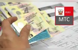 MTC modificó rutas para la evaluación y revalidación de licencias de conducir clase A y B a nivel nacional