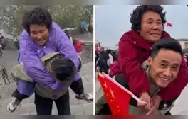 Vendió todo para llevar a su madre con discapacidad física de viaje: "El amor no espera”