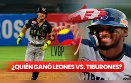 ¿Quién ganó Caracas vs. Tiburones por el juego de HOY 30 de octubre en la LVBP 2024-25?