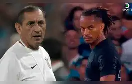 Hinchas de Corinthians explotan contra DT por sacar a André Carrillo en semifinal de Sudamericana: "Odia la calidad"
