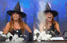 Magaly Medina sale vestida de bruja en su show y cuenta espeluznante 'testimonio': "Salgo a recolectar gatos muertos"