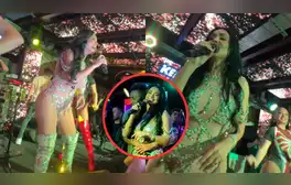 Pamela Franco OMITE la presencia de Christian Cueva al presentar videos de su show de Halloween