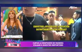 Christian Cueva lanza lisura a 'Urraco' tras consultarle por beso a Pamela Franco: "Trabaja bien, pues..."