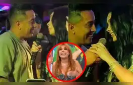Magaly Medina INDIGNADA por gesto de Christian Cueva a Pamela Franco: "Nunca ha mirado así a Pamela López"