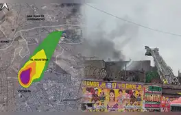 Incendio en la Victoria: Senamhi advierte alta contaminación del aire en Lima tras siniestros