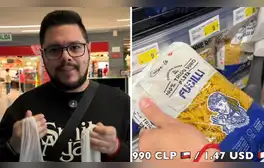 Venezolano visita supermercado en Perú y se queda en shock con los altos precios: "Mucho más caro que en Chile"