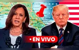 ¿Quién ganó en Florida EN VIVO? Resultados Elecciones en Estados Unidos entre Kamala vs. Trump 2024