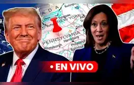 ¿Quién ganó en Pensilvania EN VIVO? Resultados Elecciones en Estados Unidos de Kamala vs. Trump HOY