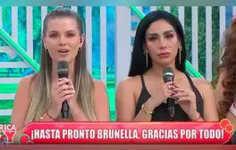 Brunella Horna se despide de 'América hoy' después de tres años. Foto: captura/América TV