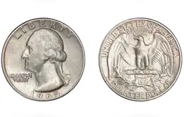 Las conocidas "Washington Quarters" han incrementado su valor significativamente, llegando hasta los 140.000 dólares en subastas. Foto: Shutterstock