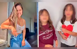 Las dos hijas de Andrea San Martín son fruto de su relación con Sebastián Lizarzaburu y Juan Víctor