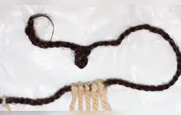 Un quipu con trenza de cabello demuestra que las clases más bajas también usaban esta antigua herramienta.