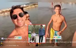 Antoñito es fruto del romance entre Antonio Pavón y Sheyla Rojas.