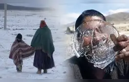 Hasta -21 °C: esta zona del país registró la temperatura más baja en lo que va del invierno en Perú, según Senamhi