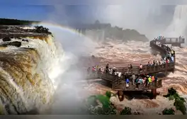 El Parque Nacional do Iguaçu ha calificado esta crecida como extraordinaria, alterando temporalmente el entorno de alrededor de 275 saltos que comparten Brasil y Argentina.