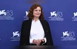 Susan Sarandon en Venecia 2026.