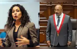 Óscar Reto responde a Cecilia Chacón por decirle que ponga orden