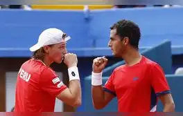 Ignacio Buse y Juan Pablo Varillas representarán a Perú ante Paraguay. Foto: FPT