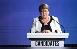 Michelle Bachelet, Secretaría General de la ONU, Bachelet retira su candidatura