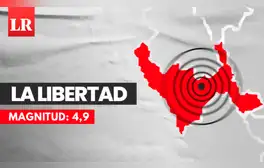 Temblor en La Libertad
