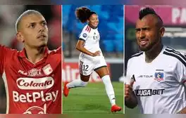 Independiente Santa Fe, Real Madrid Femenino y Colo Colo juegan hoy en sus respectivos torneos. Foto: Liga Dimayor/Liga F/Colo Colo/composición LR