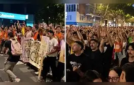 El desahucio de Maricarmen provocó protestas en Madrid, Barcelona y Oviedo y volvió a poner en el centro del debate el aumento de los alquileres