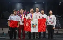 Domenico Suárez y Patricia Pérez obtuvieron medallas en la primera participación oficial de los esports en los Juegos Suramericanos. Foto: IPD