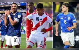 Francia, Perú e Italia juegan hoy en sus respectivos torneos. Foto: UEFA/Juegos Suramericanos/composición LR
