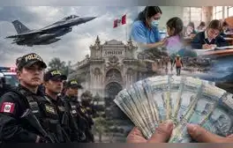 El Poder Ejecutivo solicitó al Congreso S/8.228 millones adicionales para el presupuesto 2026, con S/1.197 millones destinados a la adquisición de aviones caza - Fase II.