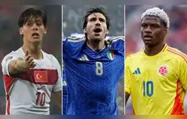 Turquía, Italia y Colombia hoy en sus respectivos partidos. Foto: UEFA/Selección Colombia/composición LR