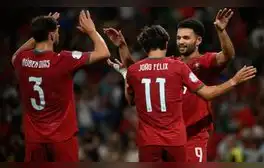 Goncalo Ramos anotó el gol del triunfo para Portugal. Foto: UEFA