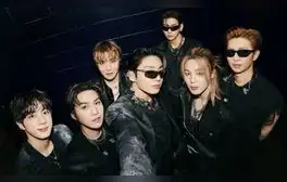 Jin, Suga, J-Hope, Jungkook, V, Jimin y RM son los integrantes de BTS.
