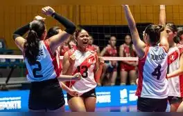 Las 'Matadorcitas' debutaron con un triunfo en el Sudamericano de Vóley sub 19. Foto: FPV