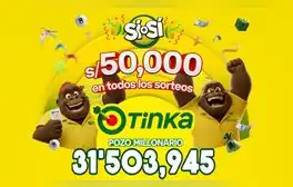 Resultados de La Tinka del miércoles 7 de octubre: números ganadores, premios del Pozo Millonario, boliyapa, S/50.000 y más