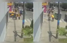 Intento de secuestro a escolar de 16 años en avenida Los Nenúfares, Callao: impactantes imágenes captadas por cámaras de seguridad